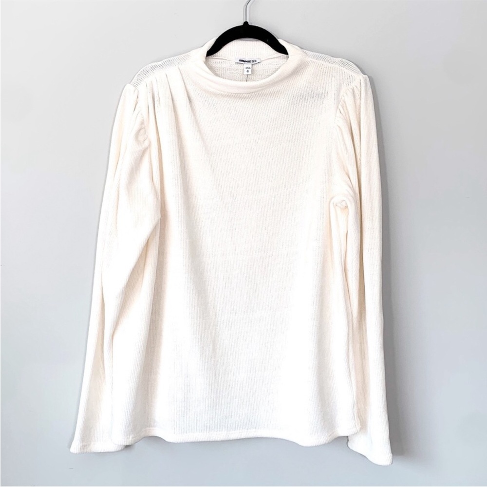 NWT Express Ivory Chenille Turtleneck Sweater